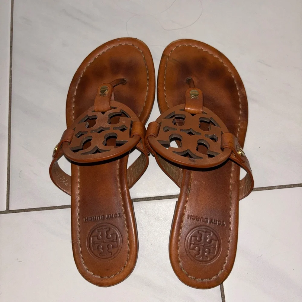 Tory Burch Brown Sandals - Picture 3 of 8